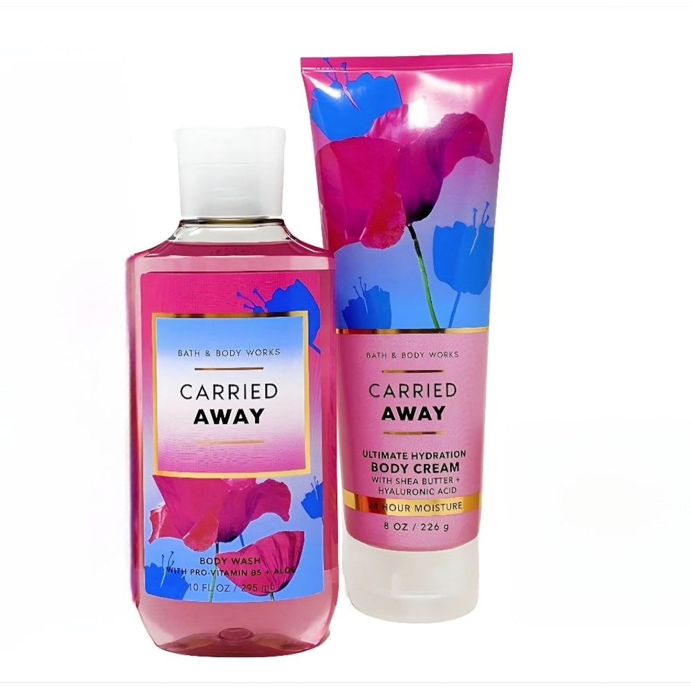 Bath & Body Works "Carried Away' Body Wash and Body Cream Set